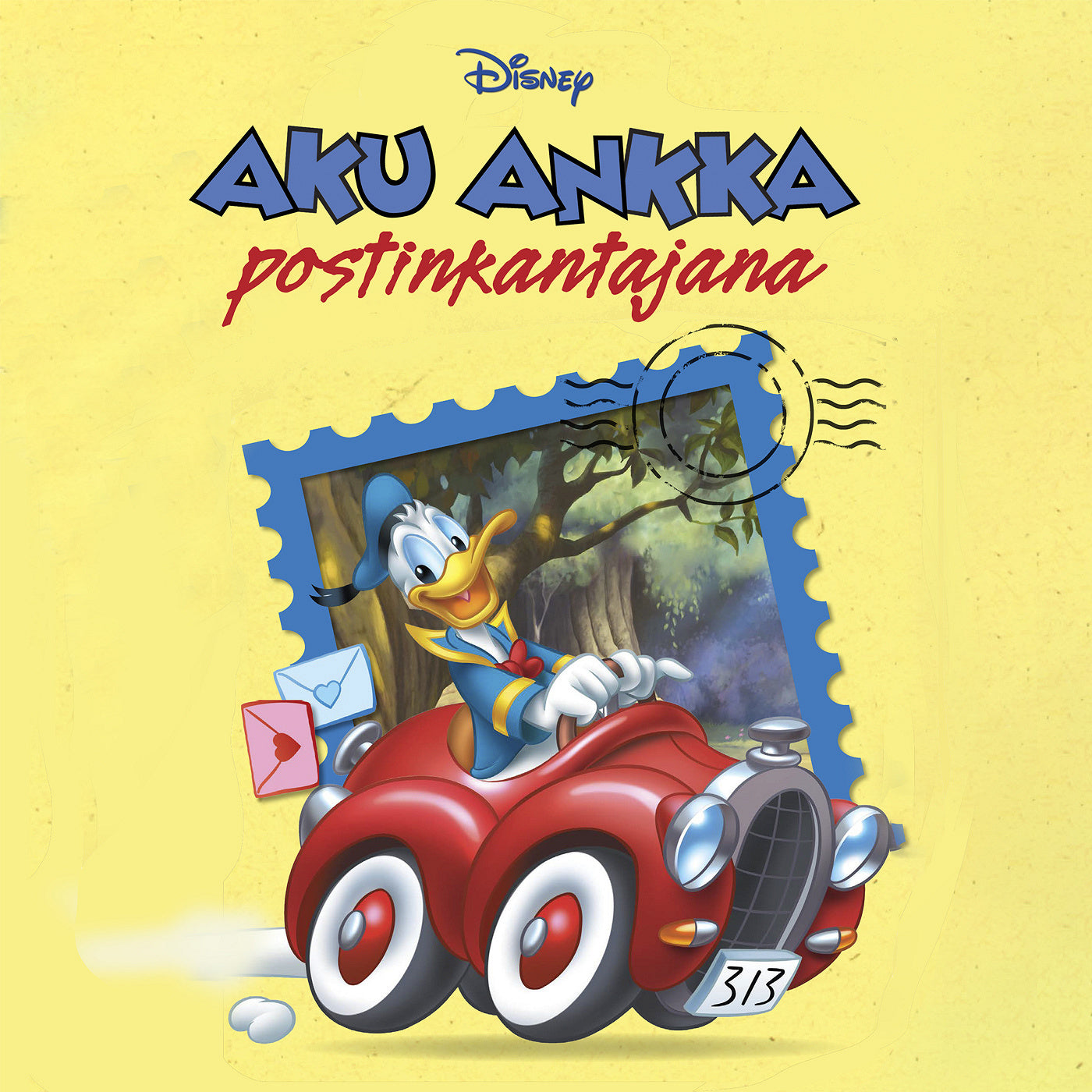 Aku Ankka postinkantajana – Ljudbok