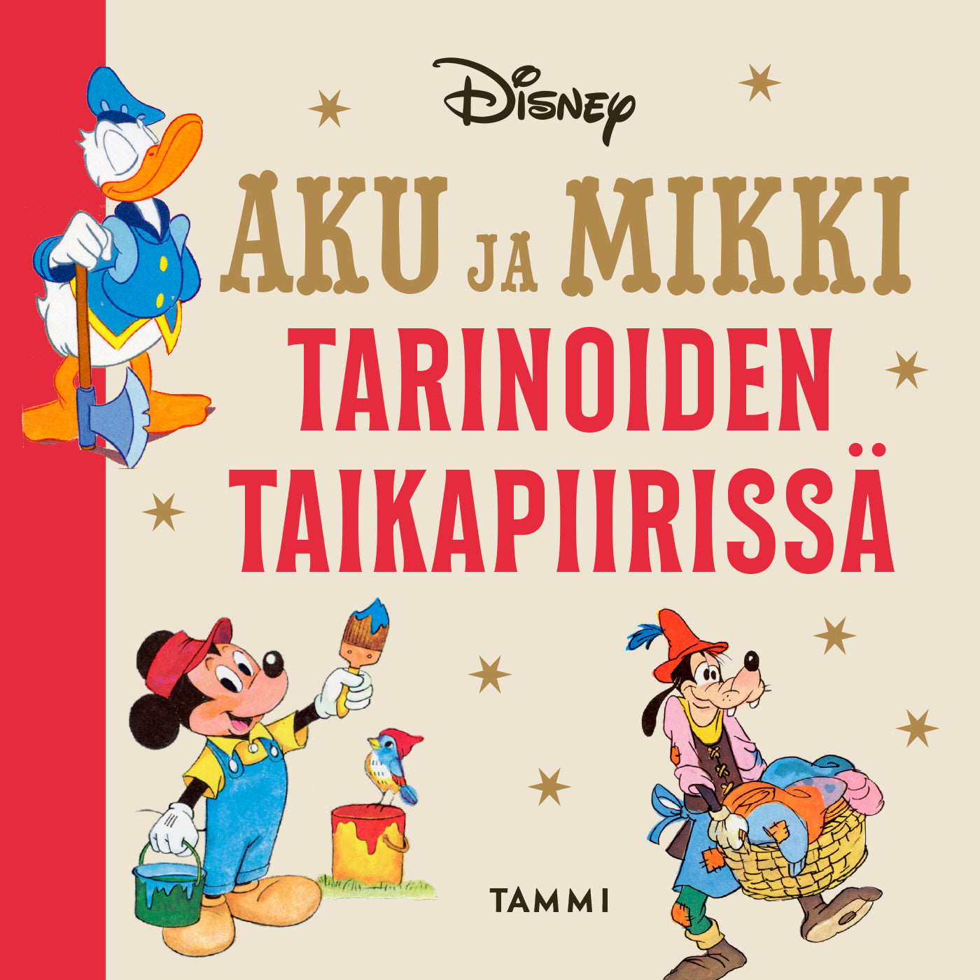 Aku ja Mikki tarinoiden taikapiirissä – Ljudbok