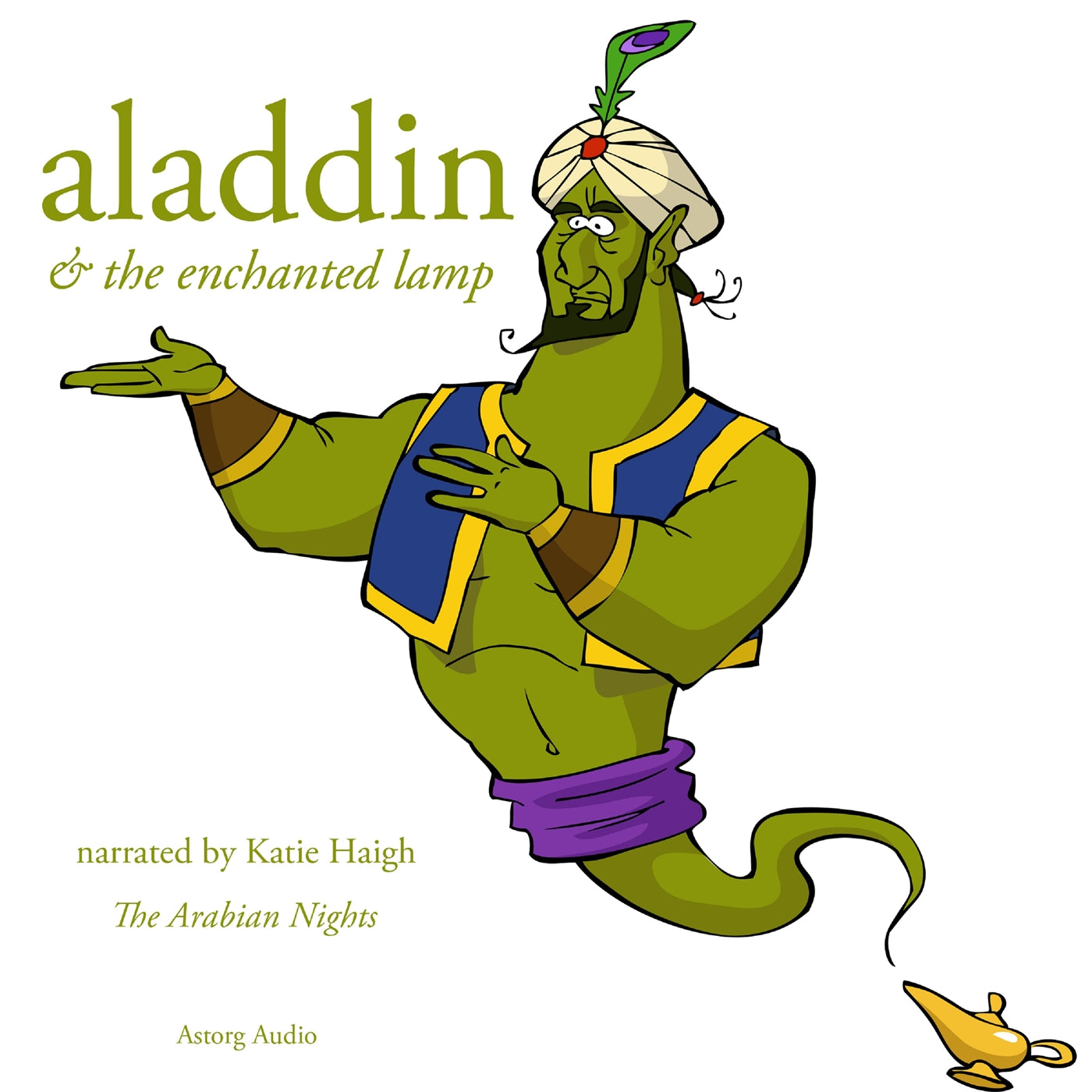 Aladdin and the Enchanted Lamp, a 1001 Nights Fairy Tale – Ljudbok