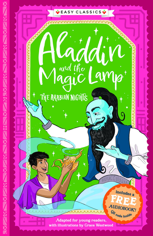 Aladdin and the Magic Lamp (lättläst) – Ljudbok