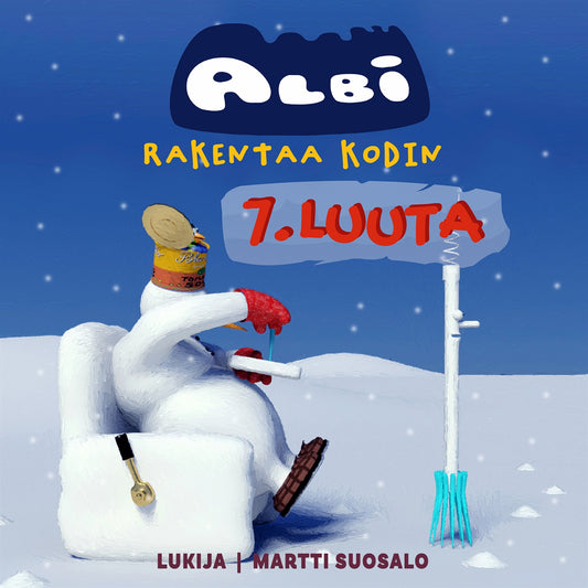 Albi rakentaa kodin: Luuta – Ljudbok
