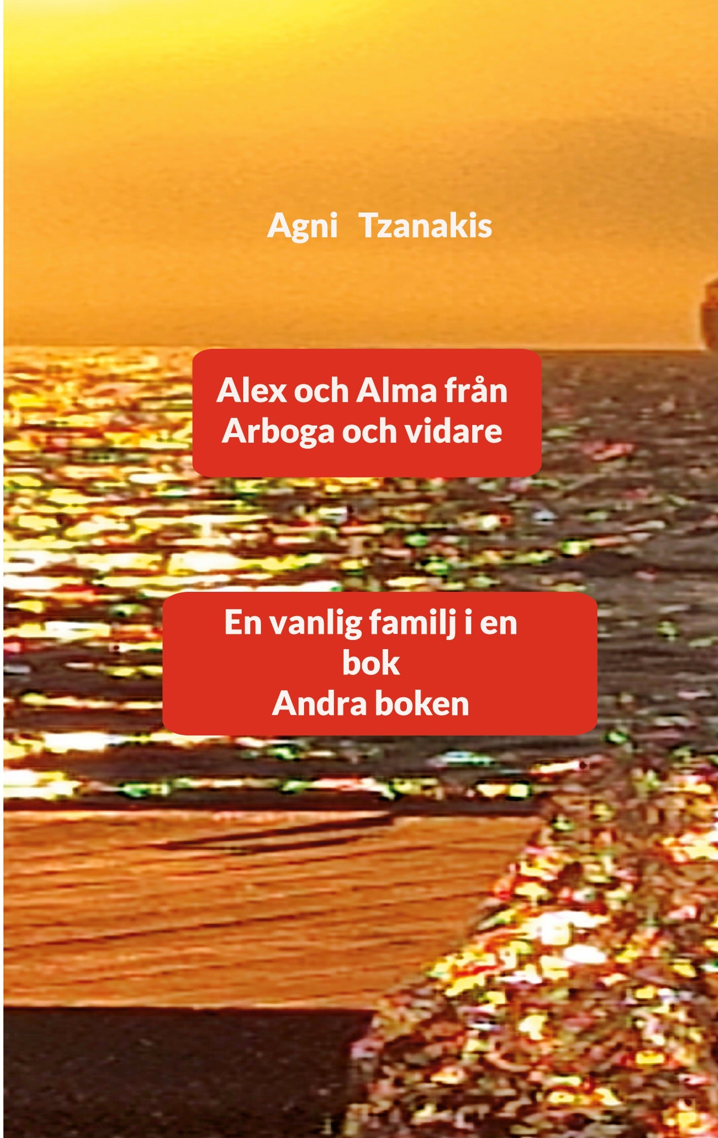 Alex och Alma från Arboga och vidare: En vanlig familj i en bok Andra boken – E-bok