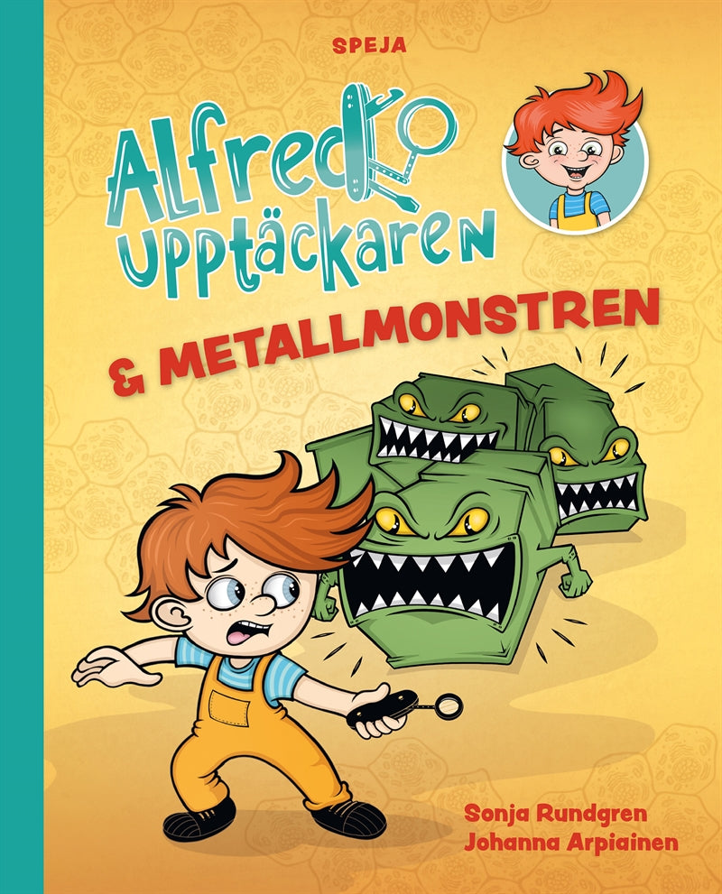 Alfred Upptäckaren och metallmonstren – Ljudbok