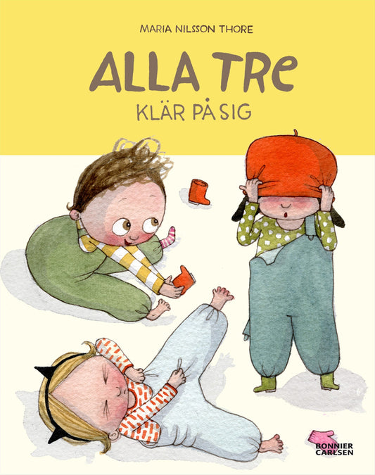 Alla tre klär på sig – E-bok