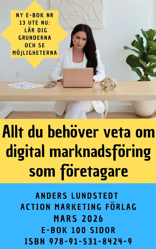 Allt du behöver veta om digital marknadsföring som företagare – E-bok