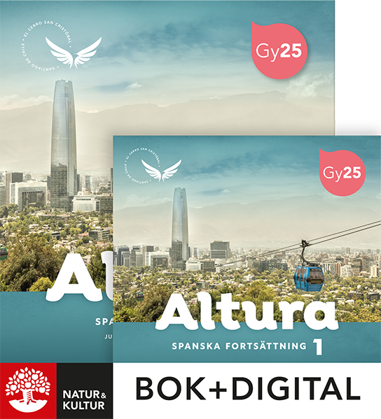 Altura Spanska Fortsättning 1 Paket Bok+Digital
