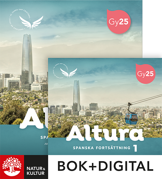 Altura Spanska Fortsättning 1 Paket Bok+Digital