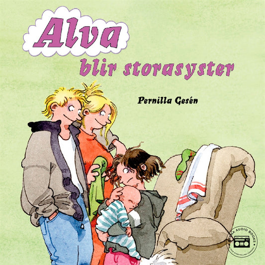 Alva 6 - Alva blir storasyster – Ljudbok