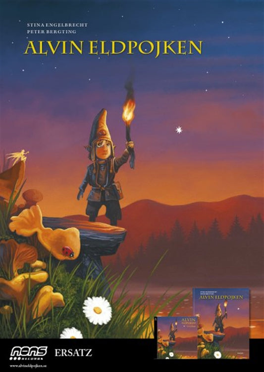 Alvin Eldpojken – Ljudbok