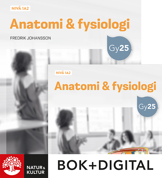 Anatomi & fysiologi nivå 1a2 Paket Bok+Digital