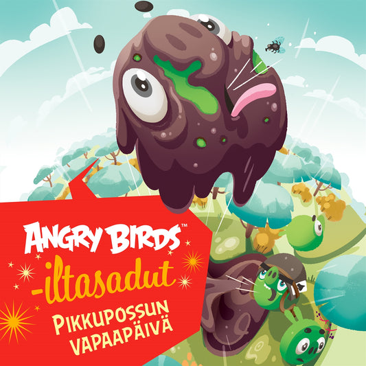 Angry Birds: Pikkupossun vapaapäivä – Ljudbok