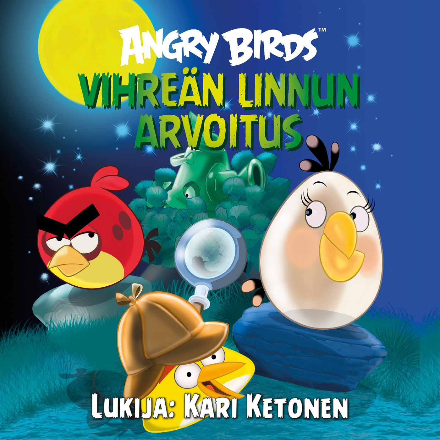 Angry Birds: Vihreän linnun arvoitus – Ljudbok