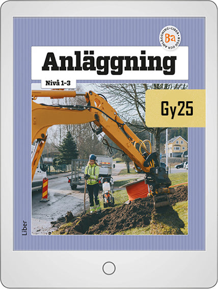Anläggning nivå 1-3 Digital (lärarlicens)