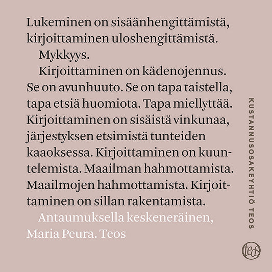Antaumuksella keskeneräinen – Ljudbok