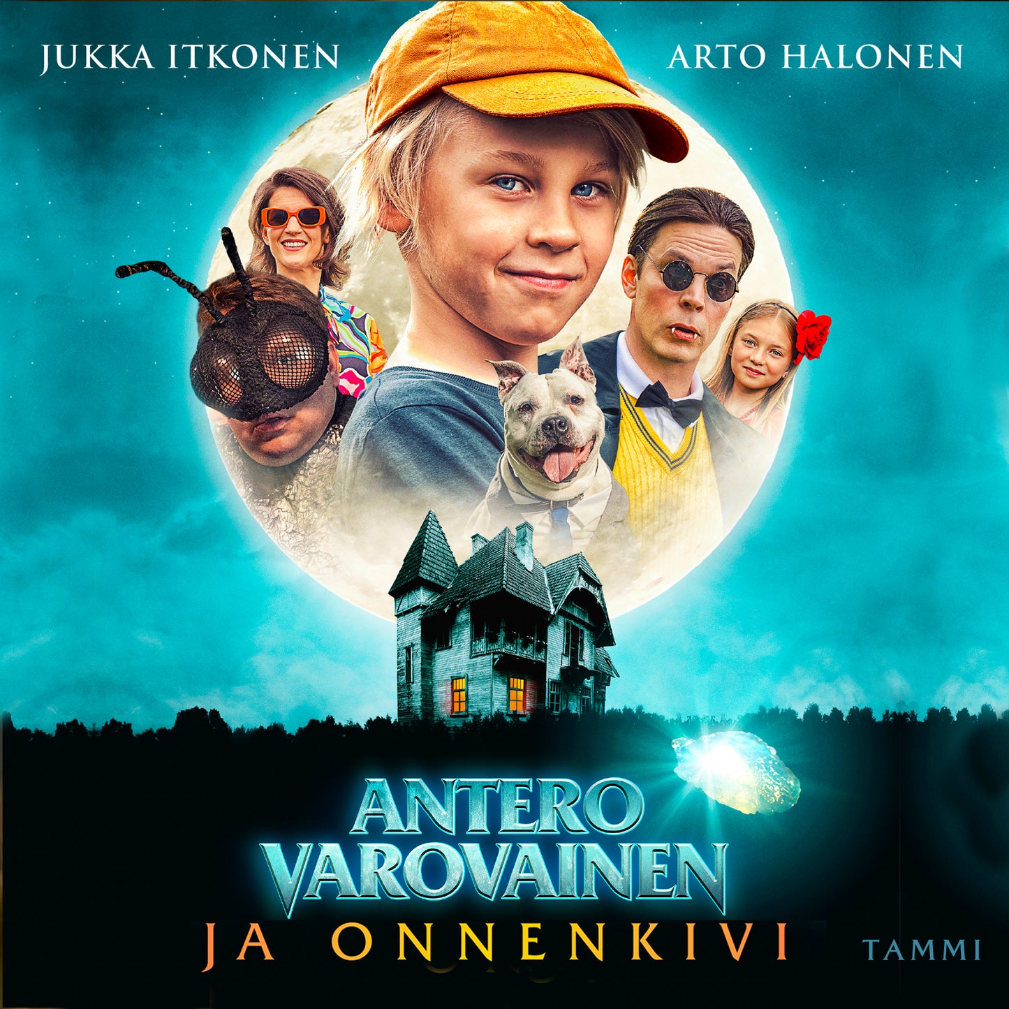Antero Varovainen ja Onnenkivi – Ljudbok