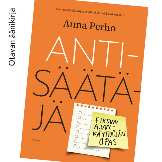 Antisäätäjä – Ljudbok