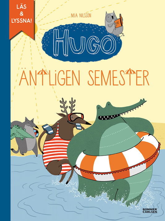 Äntligen semester! (e-bok + ljud) – E-bok