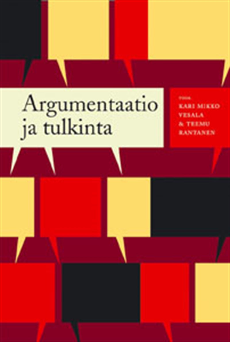 Argumentaatio ja tulkinta – E-bok