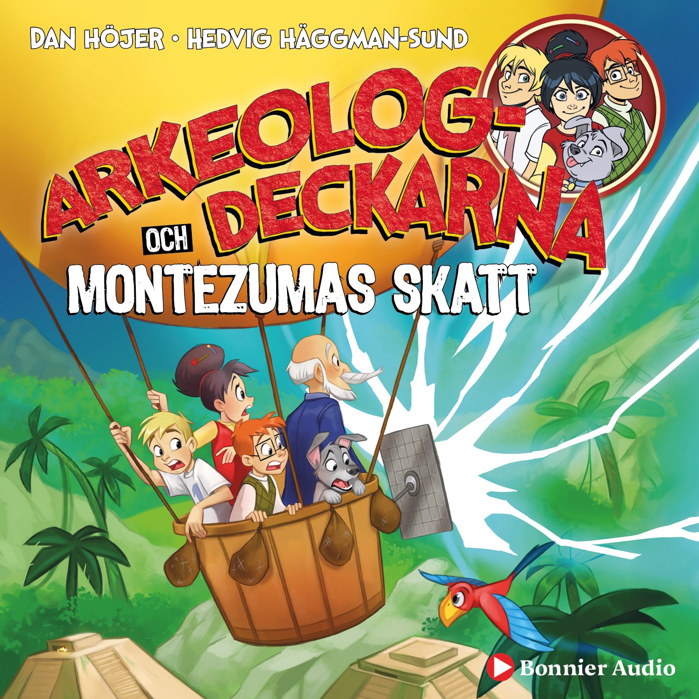 Arkeologdeckarna och Montezumas skatt – Ljudbok