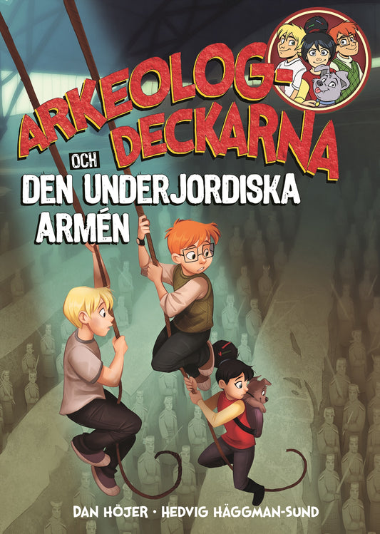Arkeologdeckarna och den underjordiska armén – E-bok