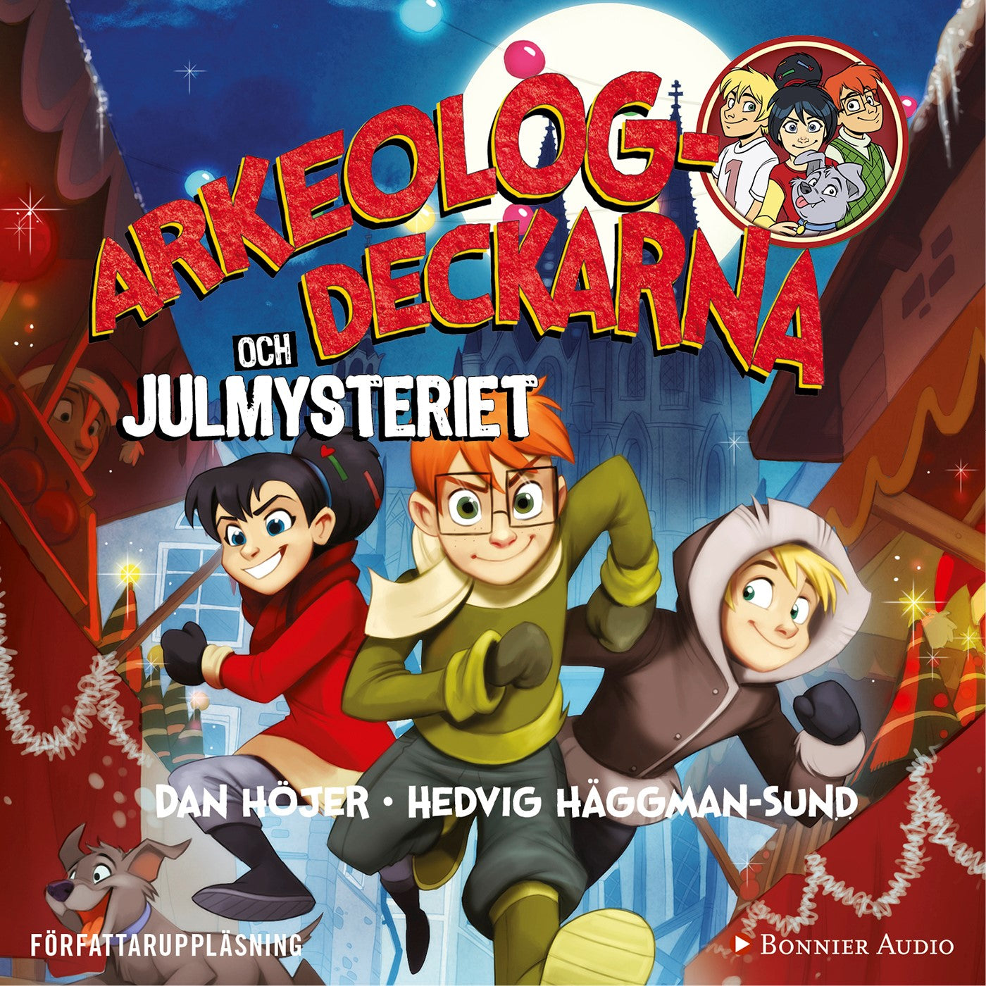 Arkeologdeckarna och julmysteriet – Ljudbok