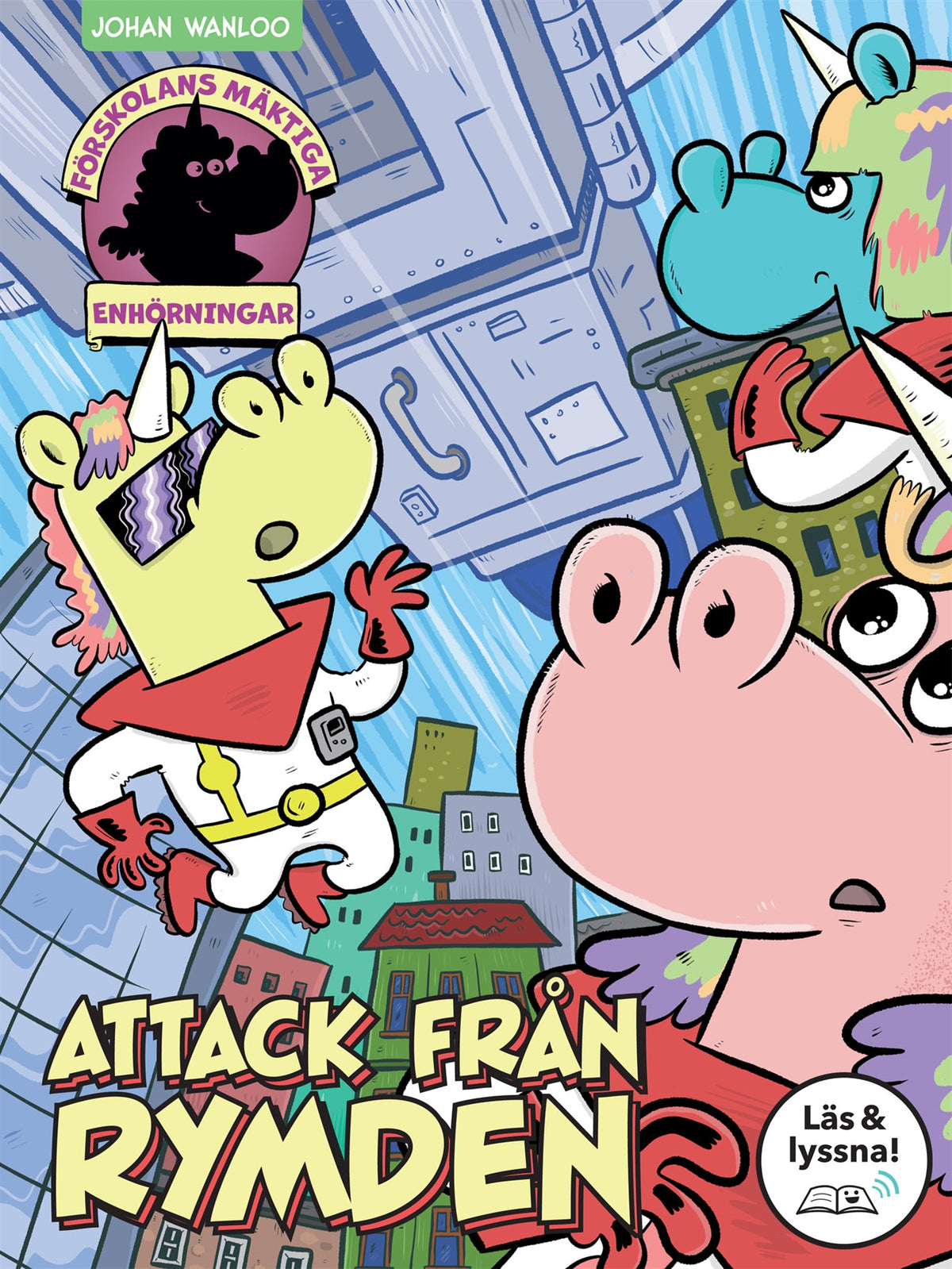 Attack från rymden (Läs & lyssna) – E-bok