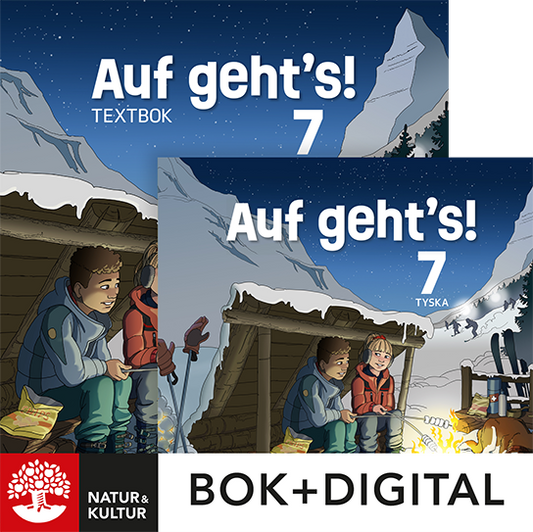 Auf geht's! 7 Paket Bok+Digital