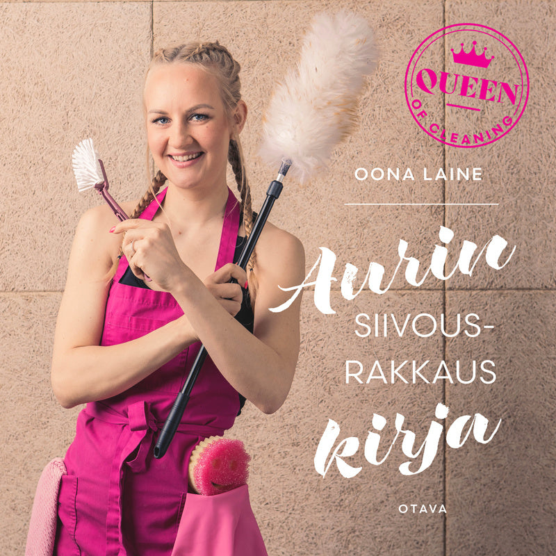 Aurin siivousrakkauskirja – Ljudbok