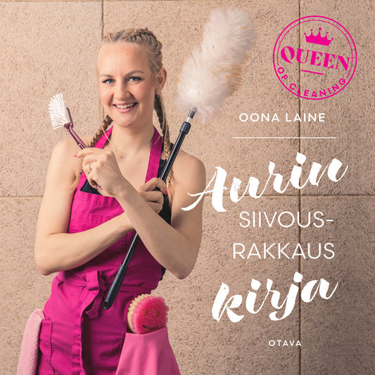 Aurin siivousrakkauskirja – Ljudbok