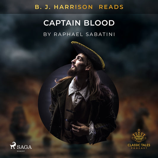 B. J. Harrison Reads Captain Blood – Ljudbok