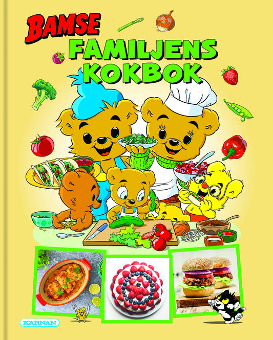 Bamse Familjens kokbok – E-bok