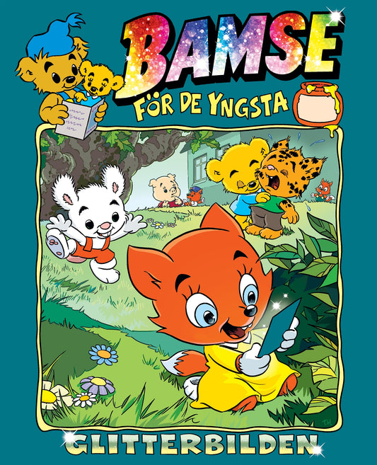 Bamse - Glitterbilden – E-bok