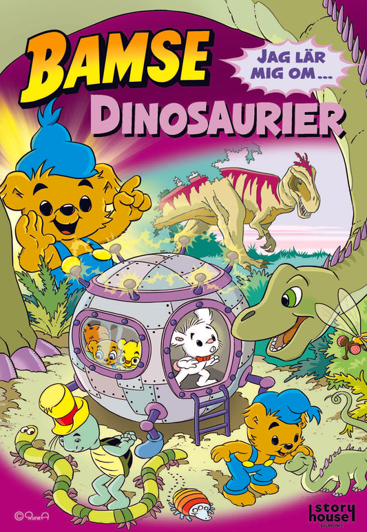 Bamse - Jag lär mig om dinosaurier – E-bok