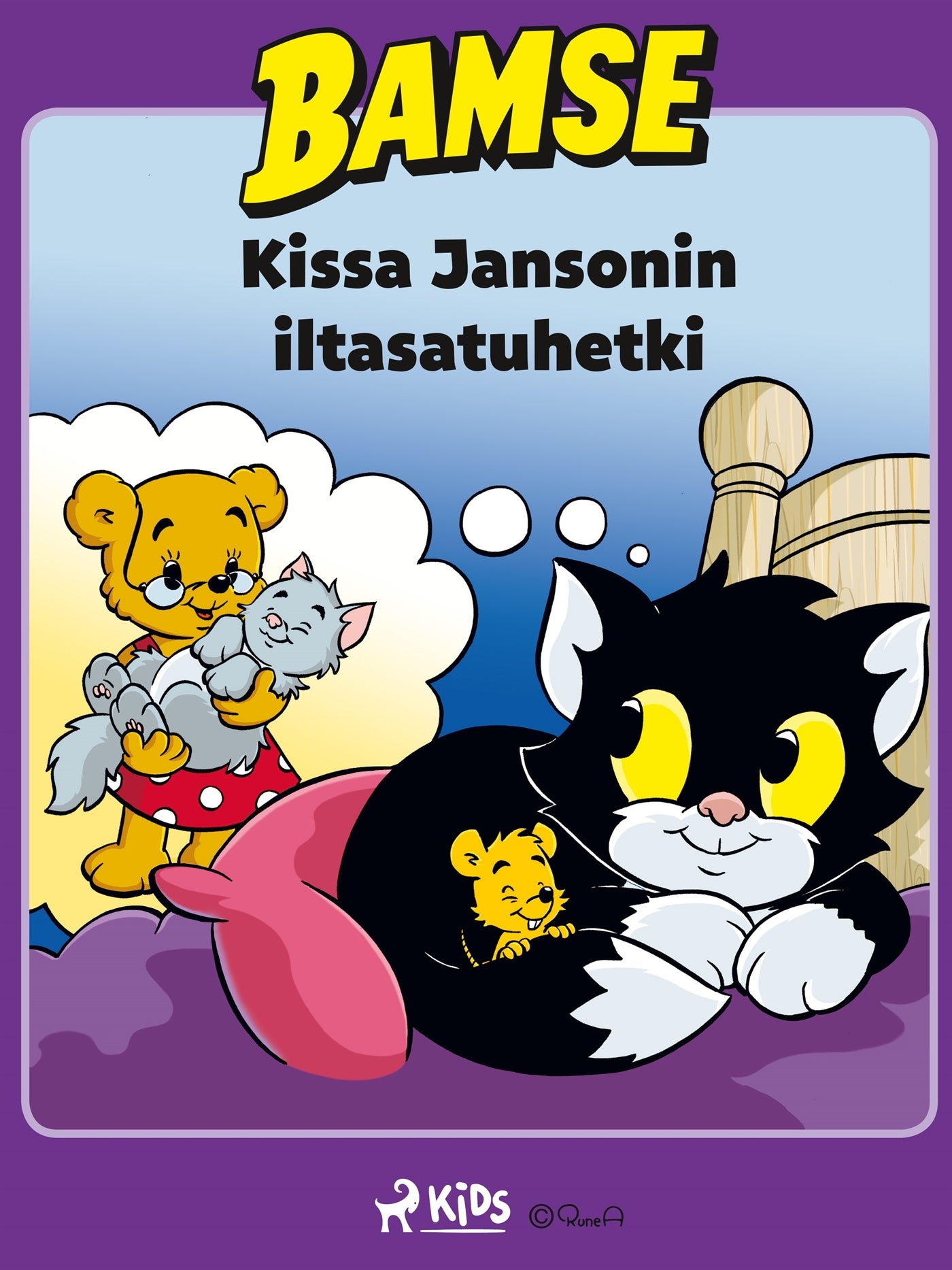 Bamse – Kissa Jansonin iltasatuhetki – E-bok