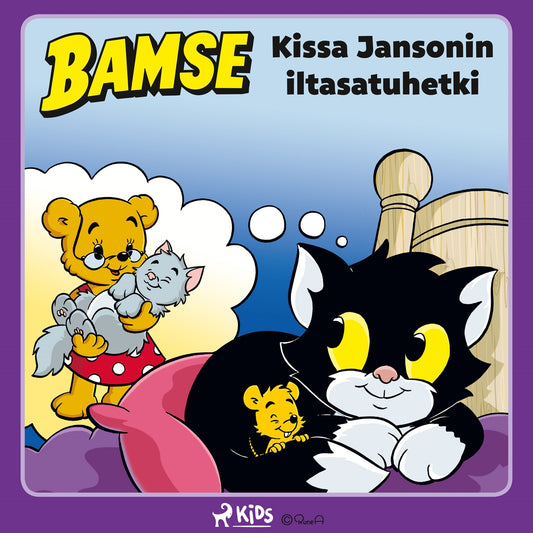 Bamse – Kissa Jansonin iltasatuhetki – Ljudbok