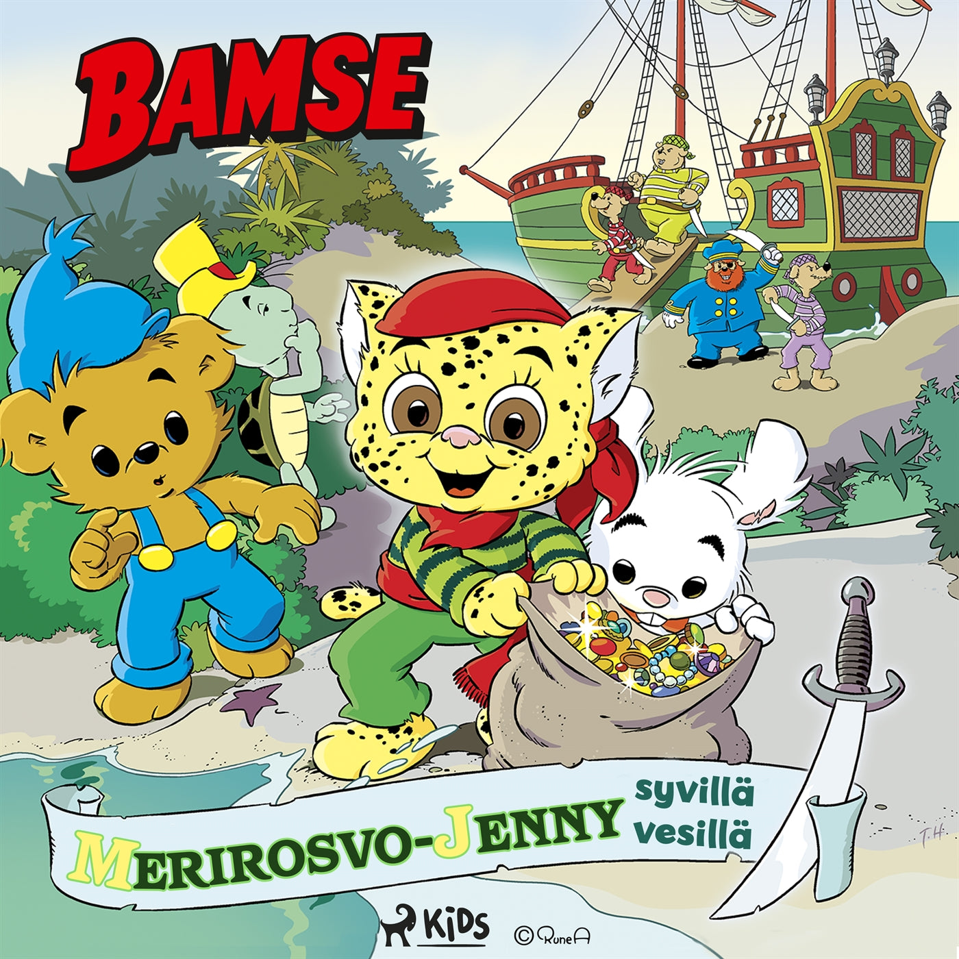 Bamse - Merirosvo Jenny syvillä vesillä – Ljudbok