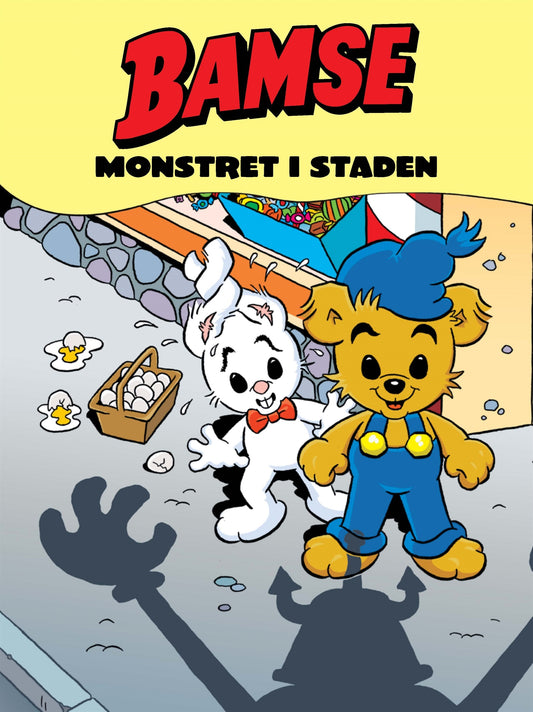 Bamse Monstret i staden (Läs & lyssna) – E-bok