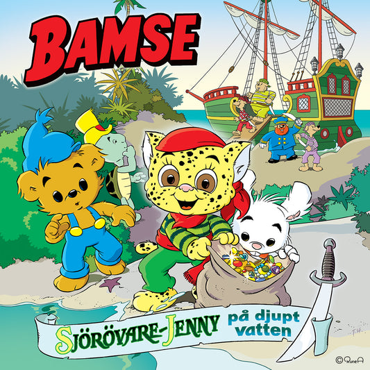 Bamse -  Sjörövare-Jenny på djupt vatten – Ljudbok