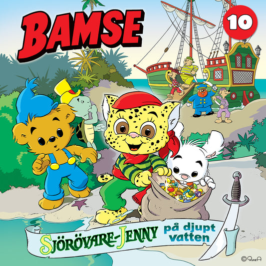 Bamse -  Sjörövare-Jenny på djupt vatten del 10 – Ljudbok