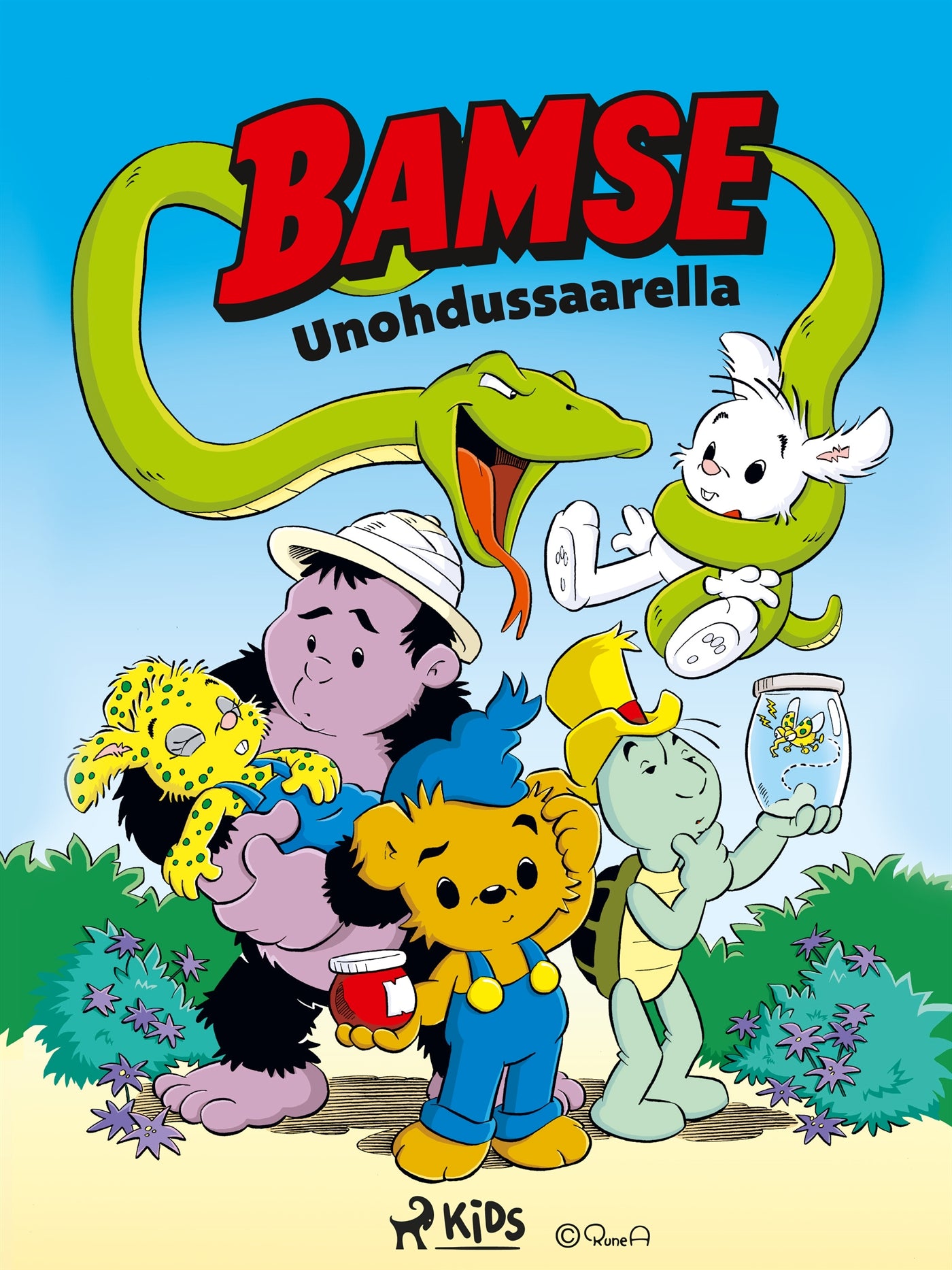 Bamse Unohdussaarella – E-bok