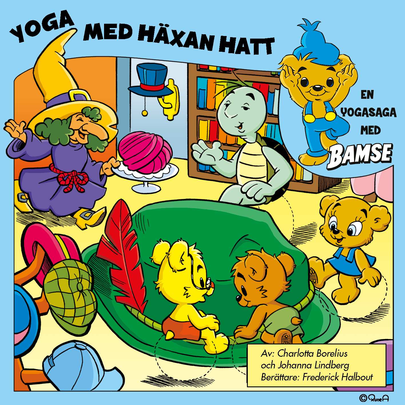 Bamse - Yoga med Häxan Hatt – Ljudbok