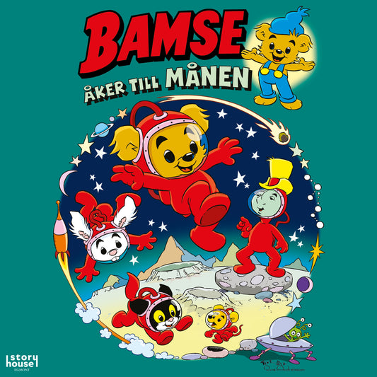 Bamse åker till månen – Ljudbok