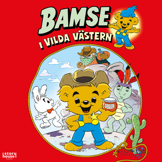 Bamse i Vilda Västern – Ljudbok