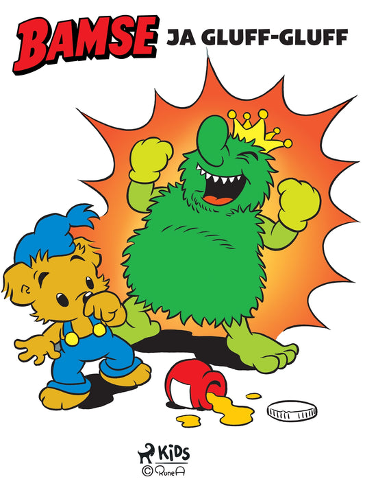 Bamse ja Gluff-Gluff – E-bok