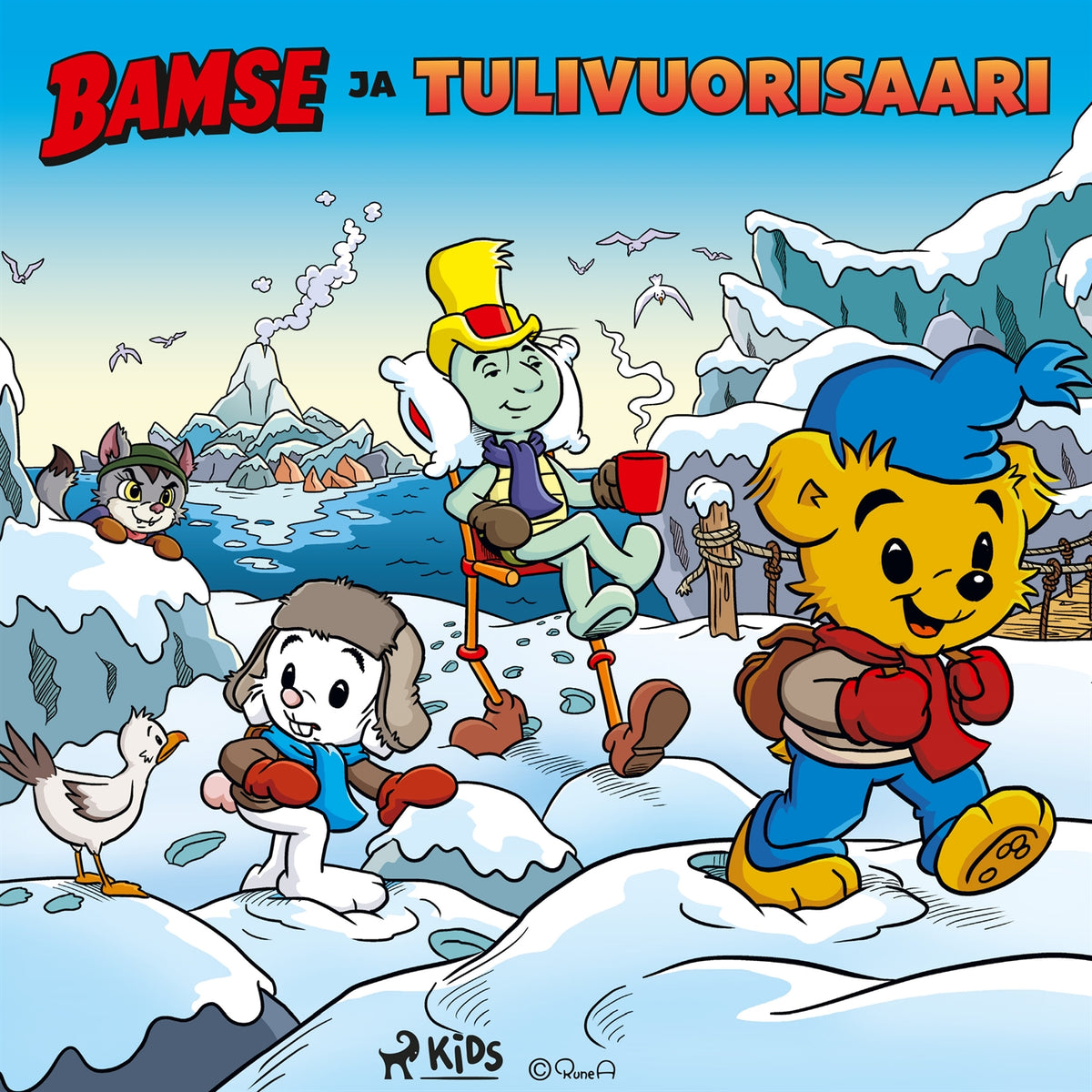 Bamse ja Tulivuorisaari – Ljudbok