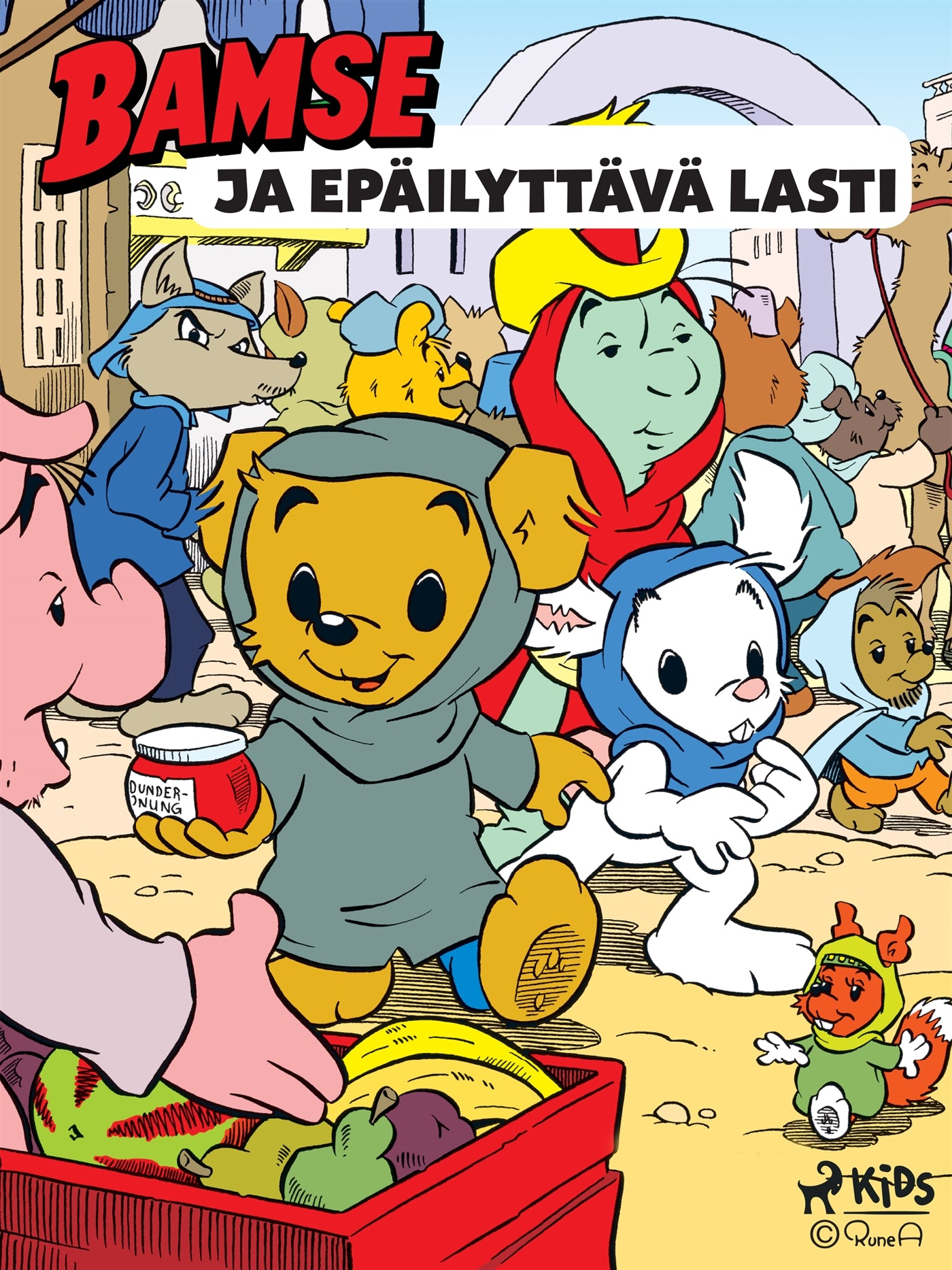 Bamse ja epäilyttävä lasti – E-bok