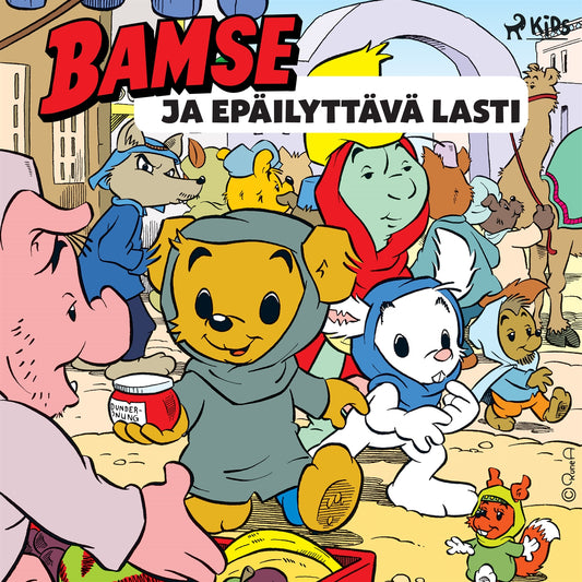Bamse ja epäilyttävä lasti – Ljudbok