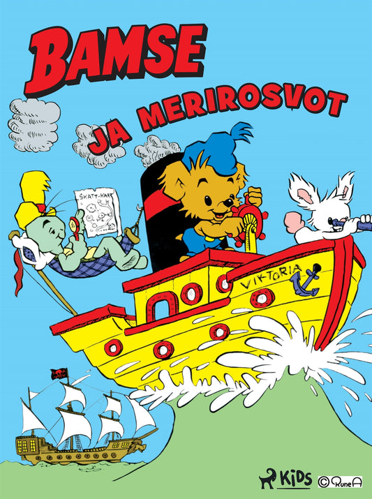 Bamse ja merirosvot – E-bok