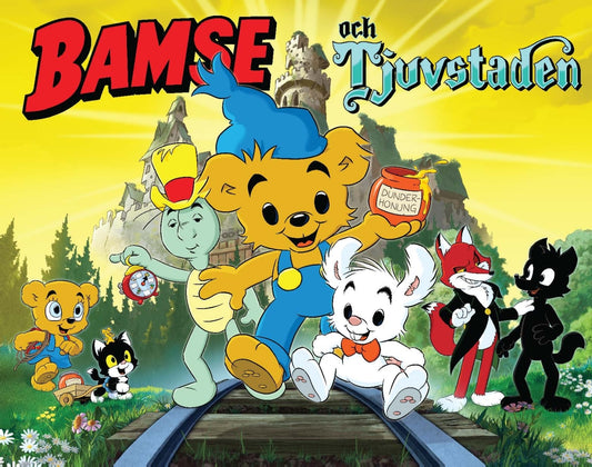Bamse och Tjuvstaden (Läs & lyssna) – E-bok