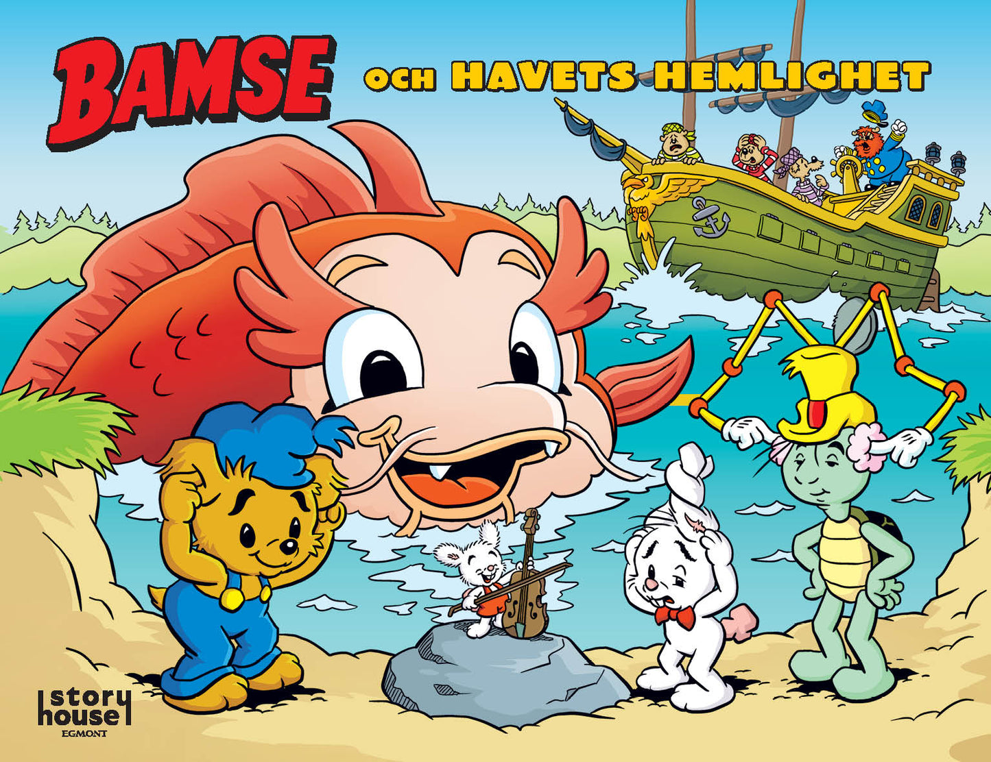 Bamse och havets hemlighet (läs & lyssna) – E-bok